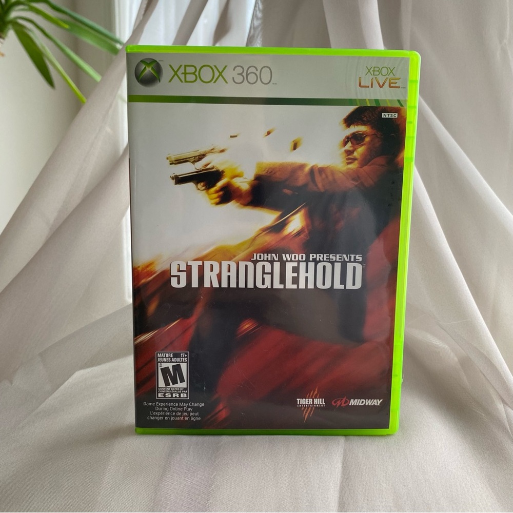 John Woo Presents Stranglehold Xbox 360 Video Game with Xbox Live compatibility